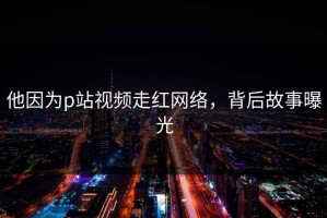 他因为p站视频走红网络，背后故事曝光
