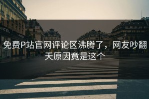 免费P站官网评论区沸腾了，网友吵翻天原因竟是这个