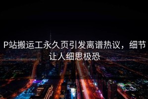 P站搬运工永久页引发离谱热议，细节让人细思极恐