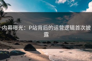 内幕曝光：P站背后的运营逻辑首次披露