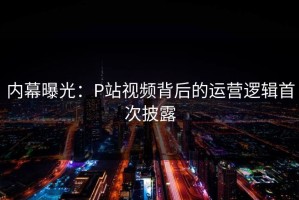 内幕曝光：P站视频背后的运营逻辑首次披露