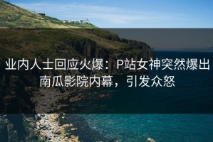 业内人士回应火爆：P站女神突然爆出南瓜影院内幕，引发众怒