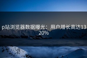 p站浏览器数据曝光：用户增长高达1320%