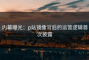 内幕曝光：p站镜像背后的运营逻辑首次披露