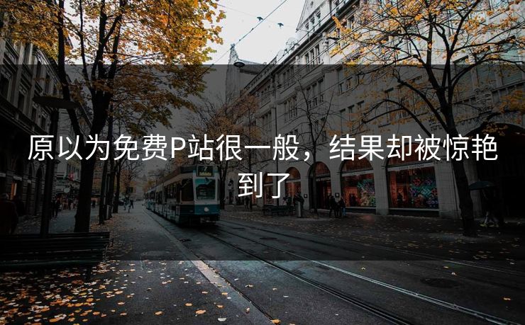 原以为免费P站很一般，结果却被惊艳到了