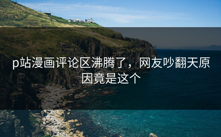 p站漫画评论区沸腾了，网友吵翻天原因竟是这个