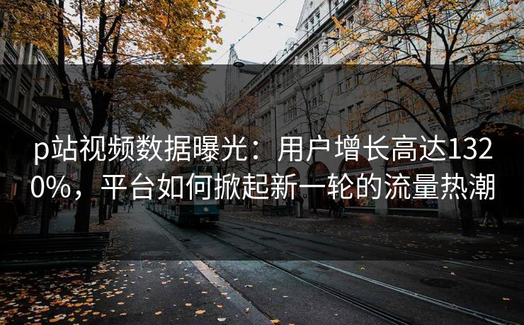p站视频数据曝光：用户增长高达1320%，平台如何掀起新一轮的流量热潮